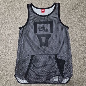 Men's Nike Air V3 Pivot Mesh Basketball Tank Top/Jersey SZ Small 743266/Black